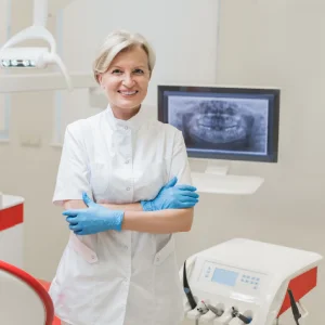 Friendly and experienced dentist in Colonia providing professional dental care in a modern clinic